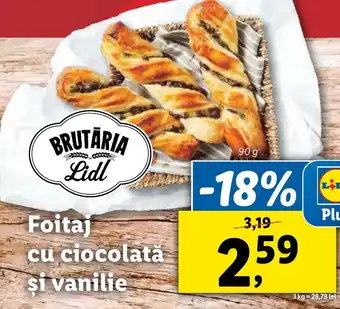 Lidl Foitaj cu ciocolată si vanilie Ofertă