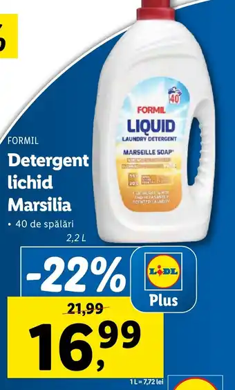 FORMIL Detergent lichid Marsilia