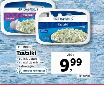Lidl ERIDANOUS Tzatziki Ofertă