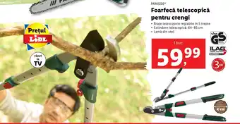 Lidl Foarfecă telescopică pentru crengi Ofertă