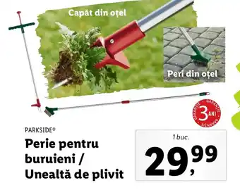 Lidl Perie pentru buruieni / Unealtă de plivit Ofertă