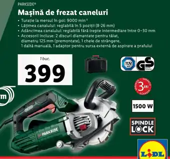 Lidl PARKSIDE Maşină de frezat caneluri Ofertă