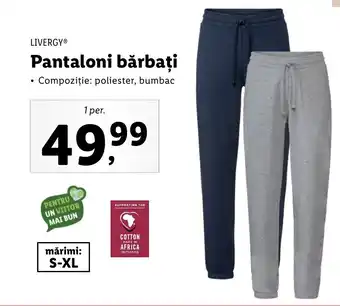Lidl Pantaloni bărbați Ofertă