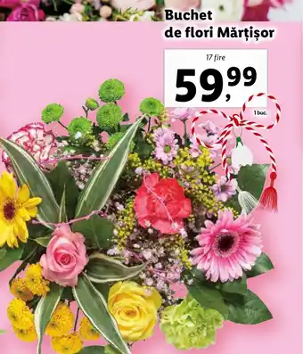 Lidl Buchet de flori Mărţişor Ofertă