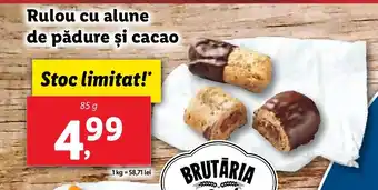 Lidl Rulou cu alune de pădure şi cacao Ofertă