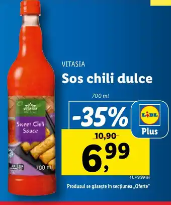 Lidl VITASIA Sos chili dulce Ofertă