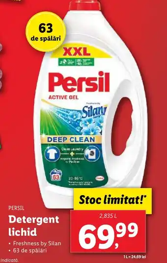 Lidl PERSIL Detergent lichid Ofertă
