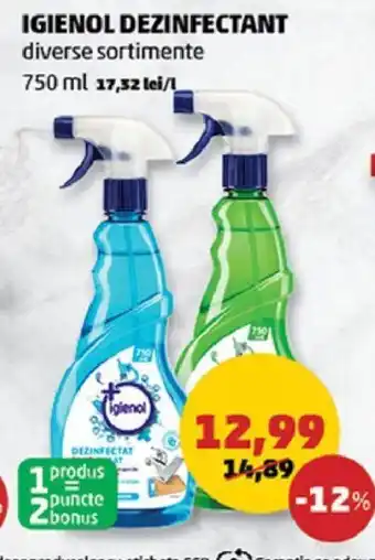 Penny IGIENOL DEZINFECTANT Ofertă