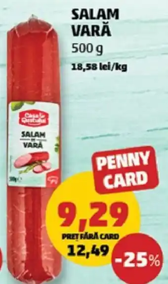 Penny SALAM VARĂ 500 g Ofertă