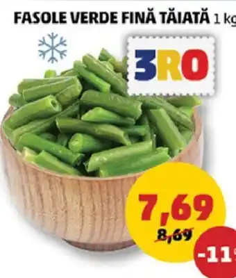 FASOLE VERDE FINĂ TĂIATĂ 1 kg