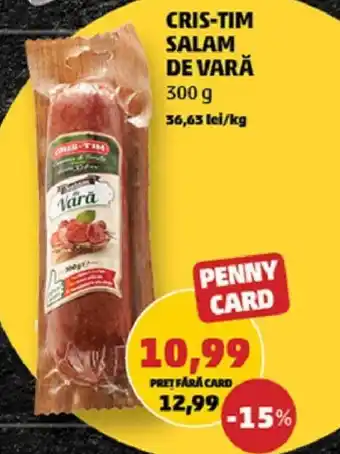 Penny CRIS-TIM SALAM DE VARĂ 300 g Ofertă