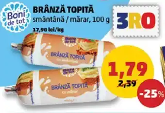 Penny BRÂNZĂ TOPITĂ Ofertă