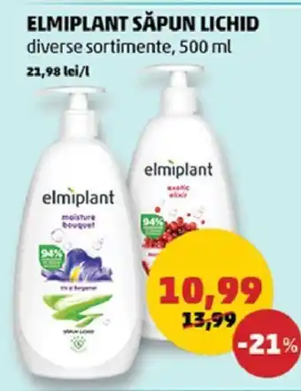 Penny ELMIPLANT SĂPUN LICHID Ofertă