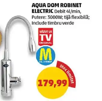 Penny AQUA DOM ROBINET ELECTRIC Ofertă