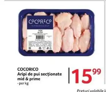 COCORICO Aripi de pui secționate mid & prime
