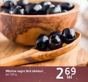 Supeco Măsline negre fără sâmburi Ofertă