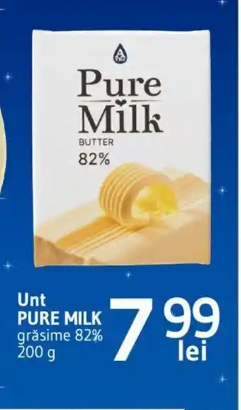 Supeco Unt PURE MILK grăsime 82% 200 g Ofertă