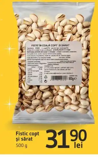 Supeco Fistic copt şi sărat 500 g Ofertă
