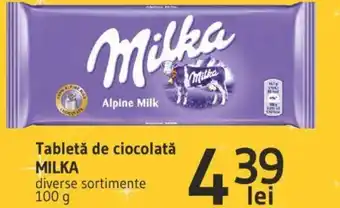 Supeco Tabletă de ciocolată MILKA Ofertă