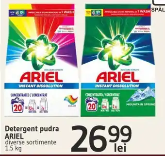 Supeco Detergent pudra ARIEL Ofertă