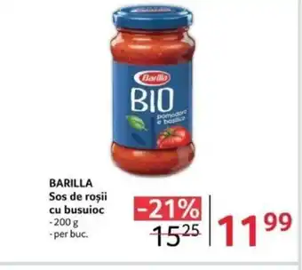 Selgros BARILLA Sos de roșii cu busuioc Ofertă