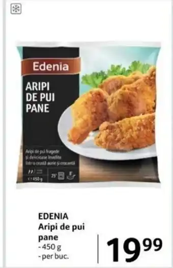 Selgros EDENIA Aripi de pui pane Ofertă
