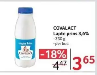 Selgros COVALACT Lapte prins 3,6% Ofertă
