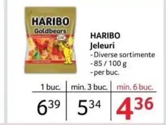 Selgros HARIBO Jeleuri Ofertă