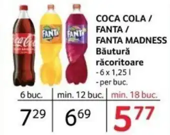 Selgros COCA COLA / FANTA FANT FANTA / FANTA MADNESS Băutură răcoritoare Ofertă