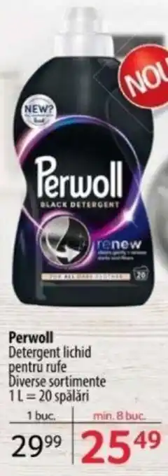 Selgros Perwoll Detergent lichid pentru rufe Ofertă