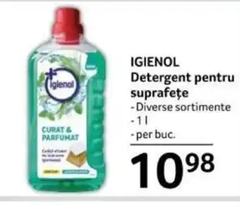 Selgros IGIENOL Detergent pentru suprafeţe Ofertă