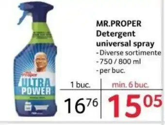 Selgros MR.PROPER Detergent universal spray Ofertă