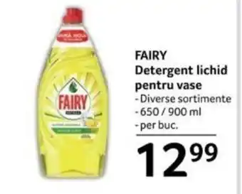 Selgros FAIRY Detergent lichid pentru vase Ofertă