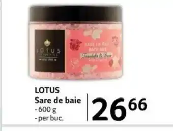 Selgros LOTUS Sare de baie Ofertă