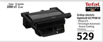 Selgros Grătar electric OptiGrill GC7P0810 Ofertă