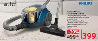 Selgros Aspirator fără sac Seria 2000 XB2125/09 Ofertă