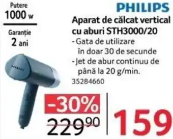 Selgros Aparat de călcat vertical cu aburi STH3000/20 Ofertă