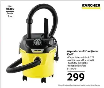 Selgros Aspirator multifuncțional KWD1 Ofertă