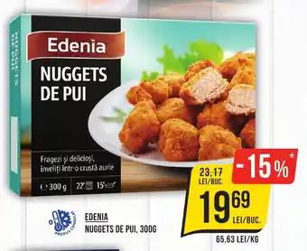 EDENIA NUGGETS DE PUI, 300G