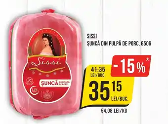 SISSI ȘUNCĂ DIN PULPĂ DE PORC, 650G