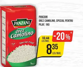 Mega Image PANZANI OREZ CAMOLINO, SPECIAL PENTRU PILAF, 1KG Ofertă