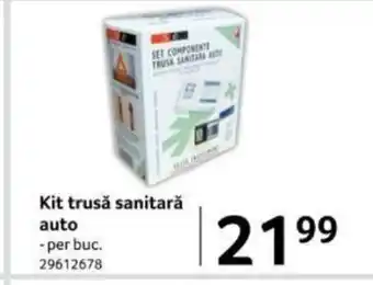 Selgros Kit trusă sanitară auto Ofertă