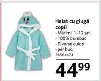 Selgros Halat cu glugă copii Ofertă