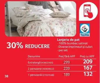 Selgros Lenjerie de pat Ofertă