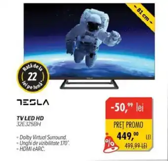 Flanco TV LED HD 32E325BH Ofertă