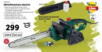 Lidl Motofierăstrău electric Ofertă