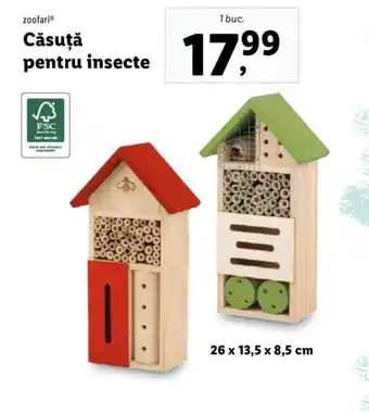Lidl Căsuță pentru insecte Ofertă