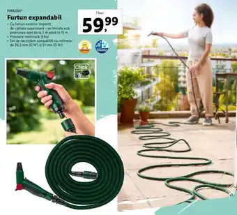 Lidl Furtun expandabil Ofertă