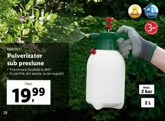 Pulverizator sub presiune