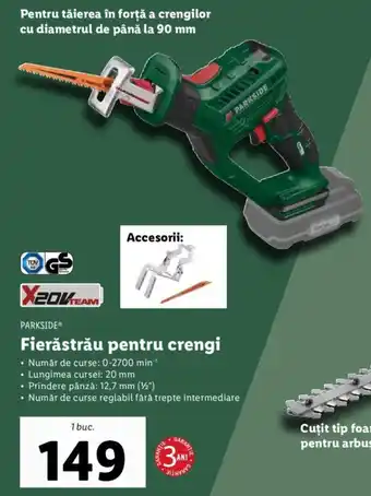 Lidl Fierăstrău pentru crengi Ofertă